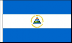 Nicaragua Table Flags